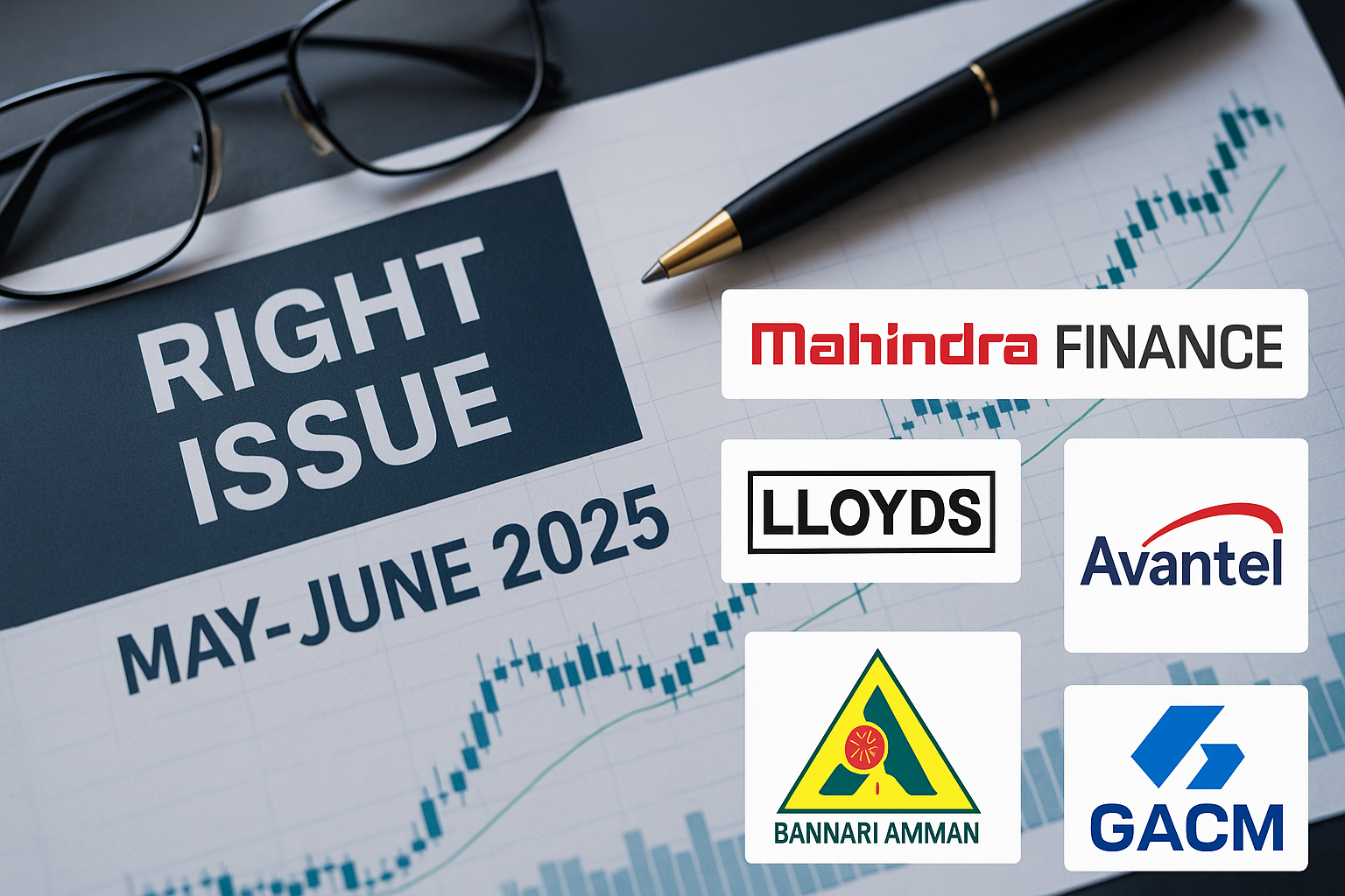 Major Right Issues in May-June 2025: Key Stocks and Details