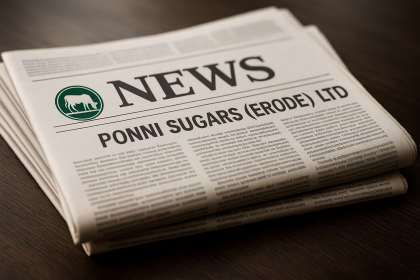 Ponni Sugars Announces Shareholder Notices via Newspaper