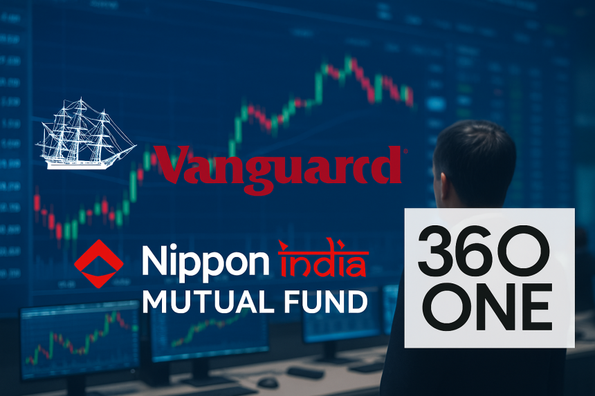 Top FII and Mutual Fund Deals: Vanguard, Nippon India, 360 ONE in Focus