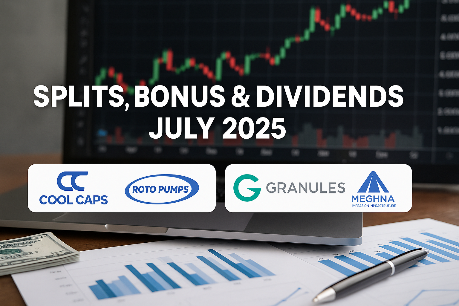Key Split, Bonus & Dividend Announcements for July 2025