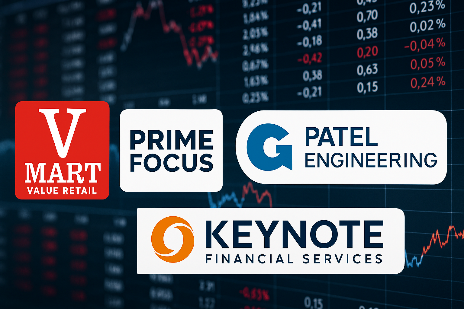 Stock Market Deals Promoters and SAST Deals Trigger Stake Shifts in V-Mart, Prime Focus & Others