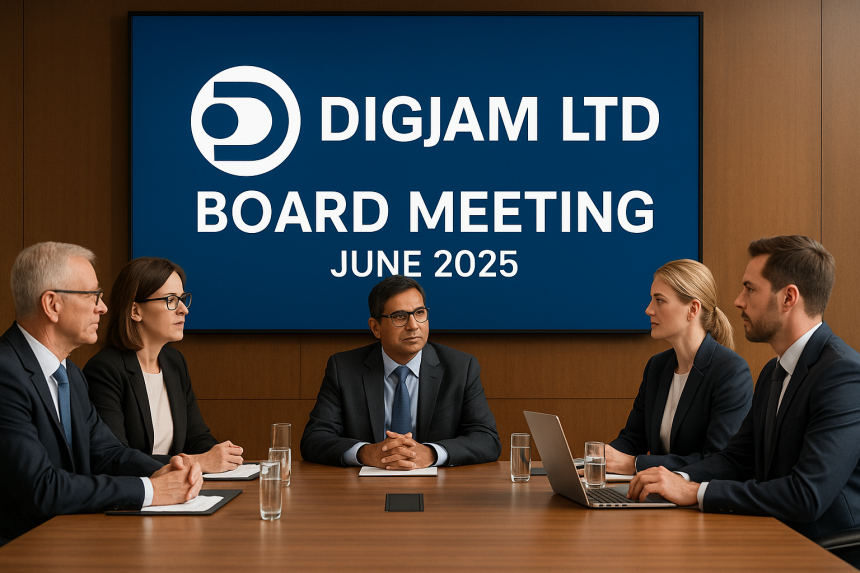 Digjam Ltd to Review Draft Scheme & Board Appointment on June 29