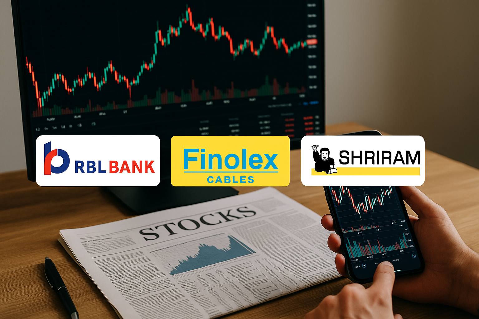 Top Stock Recommendations: RBL Bank, Finolex, Shriram