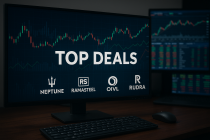 Top FII, DII & Anchor Deals Today: Neptune, RAMASTEEL, OIVL Lead