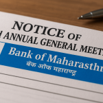 Bank of Maharashtra Publishes Notice for 22nd AGM