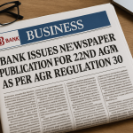 Bank Announces 22nd AGM Notice via Newspaper Publication