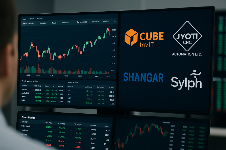 Major FII and DII Stock Market Deals: CUBEINVIT, JYOTICNC, SYLPH Lead Action