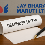 Jay Bharat Maruti Sends Reminder on Dividend and IEPF Transfer