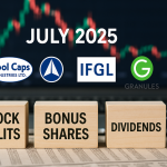 Upcoming Stock Actions: Splits, Bonuses & Dividends in July 2025